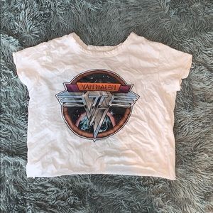 White Van Halen tee shirt